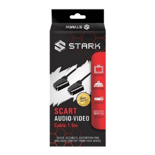 STARK KABL Scart M-M (High Quality) 1.5m