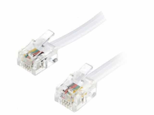 Telefonski kabl 3m beli TEL-WH/03