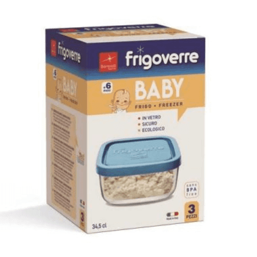 BORMIOLI ROCCO Frigoverre System Baby Posuda staklena 3/1 34,5cl 13×10 cm
