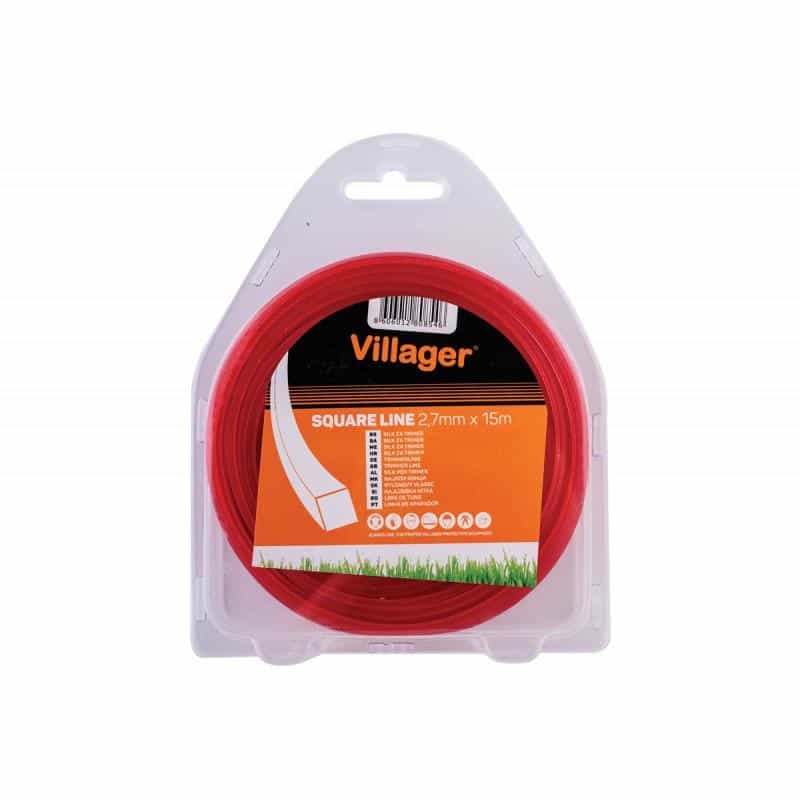 VILLAGER Silk za trimer 2.7mm x15m četvrtasta nit