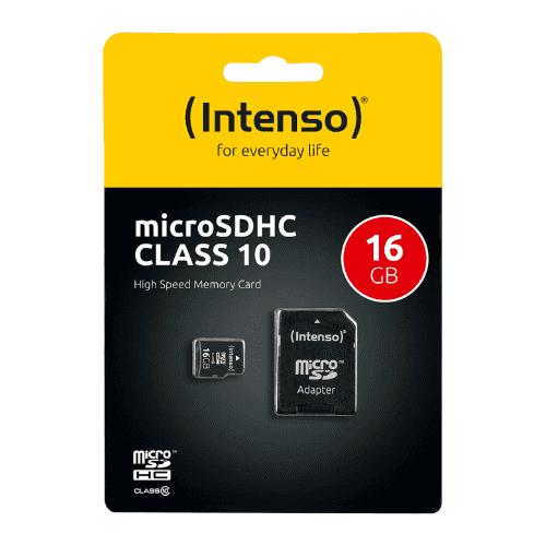 INTENSO Micro SD Kartica 16GB Class 10 (SDHC & SDXC) sa adapterom