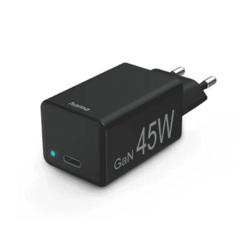 HAMA USB-C PD QUALCOMM 45W Kućni punjač Crni