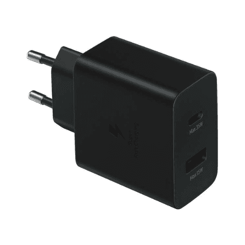 SAMSUNG DUO EP-TA220-NBE USB-C+USB-A MAX 35W Kućni punjač Crni