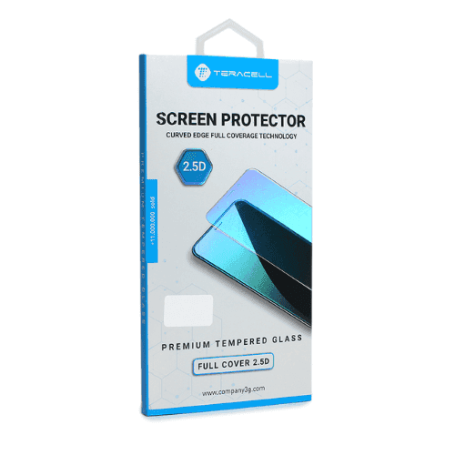 TERACELL TEMPERED GLASS 2.5D FULL GLUE za Xiaomi Poco X3 NFC/X3 Pro Crni