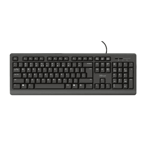 TRUST PRIMO Žična tastatura YU-SRB Crna
