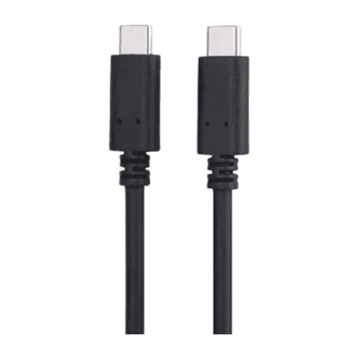 XWAVE Type C na Type C M/M 5GBP/S 2M PVC Kabal Crni