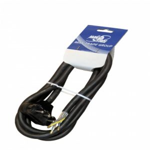 Mak Trade Priključni kabl 5 x 2,5 mm PP/J 1,5 m - Crni