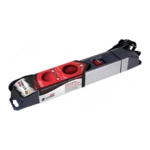 STARK Switch Produžni kabl ALU 1.8m, 3 utičnice, prekidač