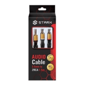 STARK Kabl 3.5mm na 2RCA M-M 1.5m