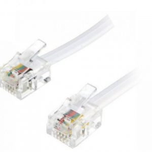 Telefonski kabl 3m beli TEL-WH/03
