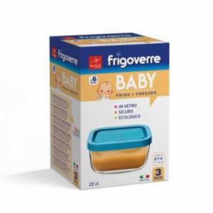 BORMIOLI ROCCO Frigoverre Square Baby Staklena posuda 3/1 22cl 10x10 cm