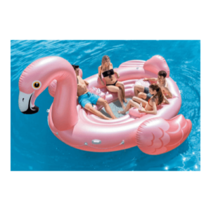INTEX FLAMINGO PARTY ISLAND Dušek za vodu 422 X 373 X 185 cm