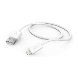 HAMA USB-A na Lightning USB Kabl za Apple iPhone MFI 1m Beli