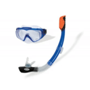 INTEX SILICONE AQUA SWIM SET Maska i disaljka