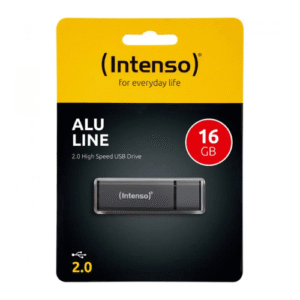 INTENSO USB Flash drive 16GB Hi-Speed USB 2.0, ALU Line