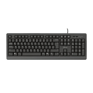 TRUST PRIMO Žična tastatura US Crna