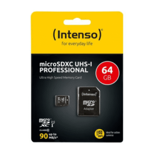 INTENSO MicroSD 64GB Class10 UHS-I Pro