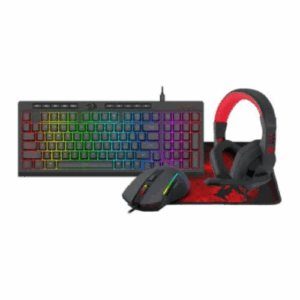 REDRAGON 4 in 1 Combo S149 - K515-RGB+M616-RGB+H120+P016
