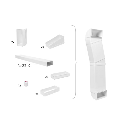 ELECTROLUX KCC83443 Ugradna ploča sa integrisanim aspiratorom + M2CKCF01 Pribor za ploču - Slika 5
