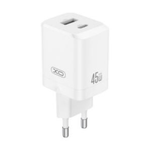XO CE36 USB-C + USB-A 45W Adapter Beli